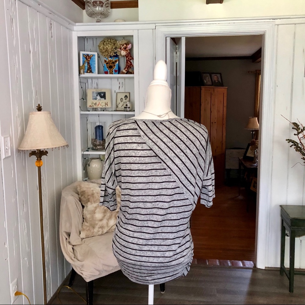 Womens Stripped Shirt Med - Picture 7 of 12